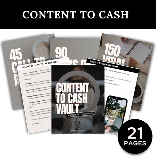 Content to Cash Vault